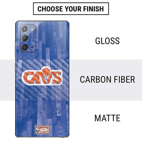 NBA Cleveland Cavaliers Hardwood Classics Galaxy Note20 5G Skin